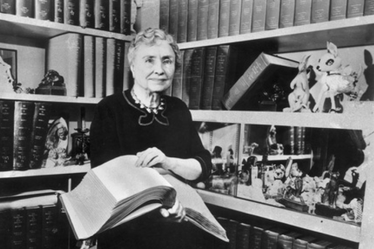 133 éve született Helen Keller, a siketvak politikai aktivista