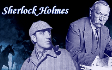 Holmes szerepében Sir Arthur Conan Doyle
